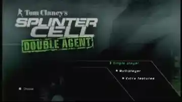 Tom Clancys Splinter Cell Double Agent (USA) screen shot title